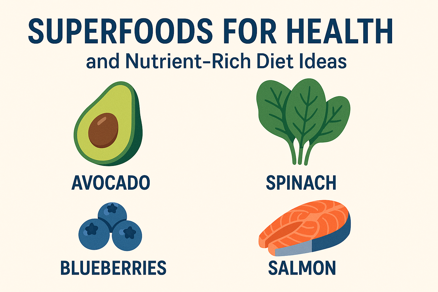 Top 10 Superfoods for Health and Nutrient-Rich Diet Ideas