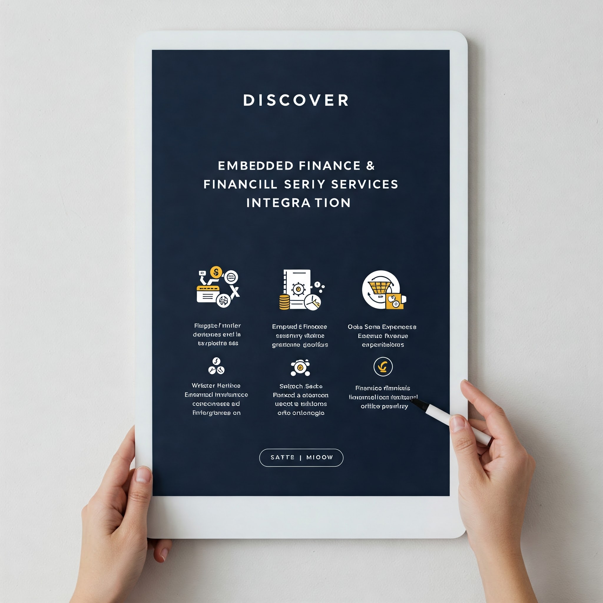 Discover Embedded Finance & Financial Services Integration